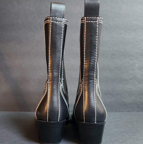 Loeffler Randall Agnes Western Cowboy Boots - Picture 6 of 7